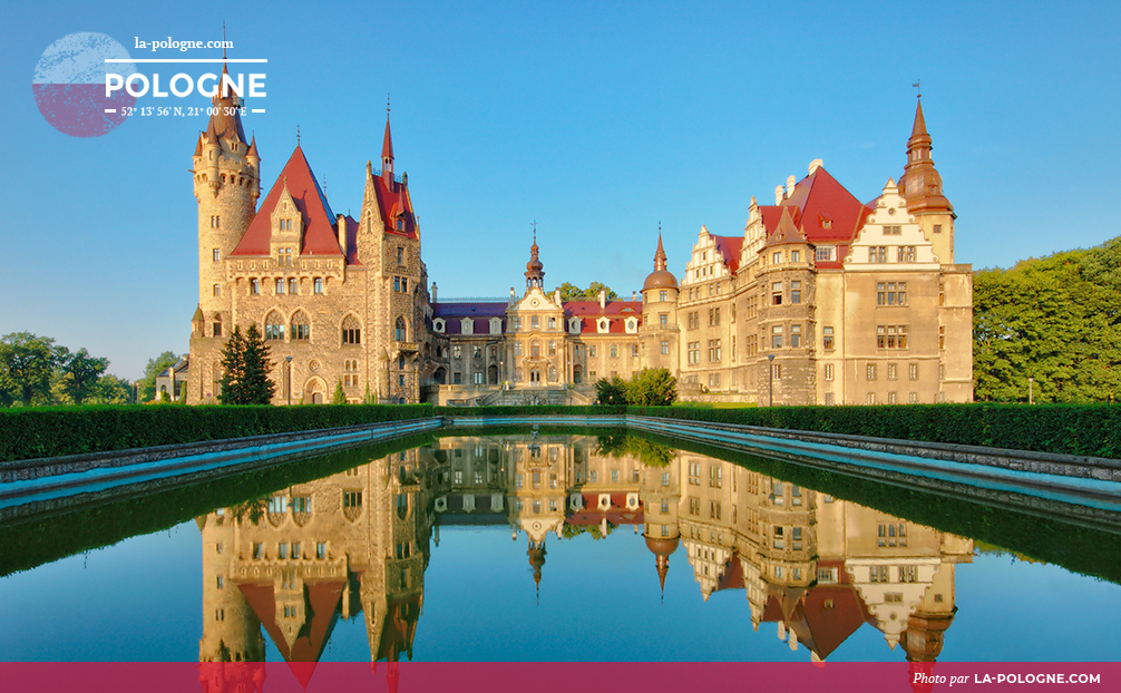 Château de Moszna à Silésie