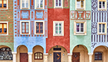 Maisons colorées de Poznan